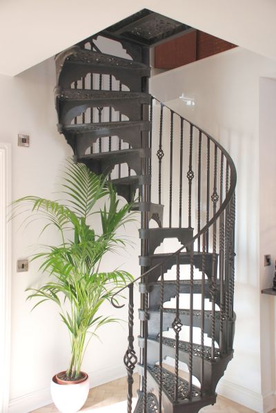 The Victorian Cast Steel Spiral Staircase